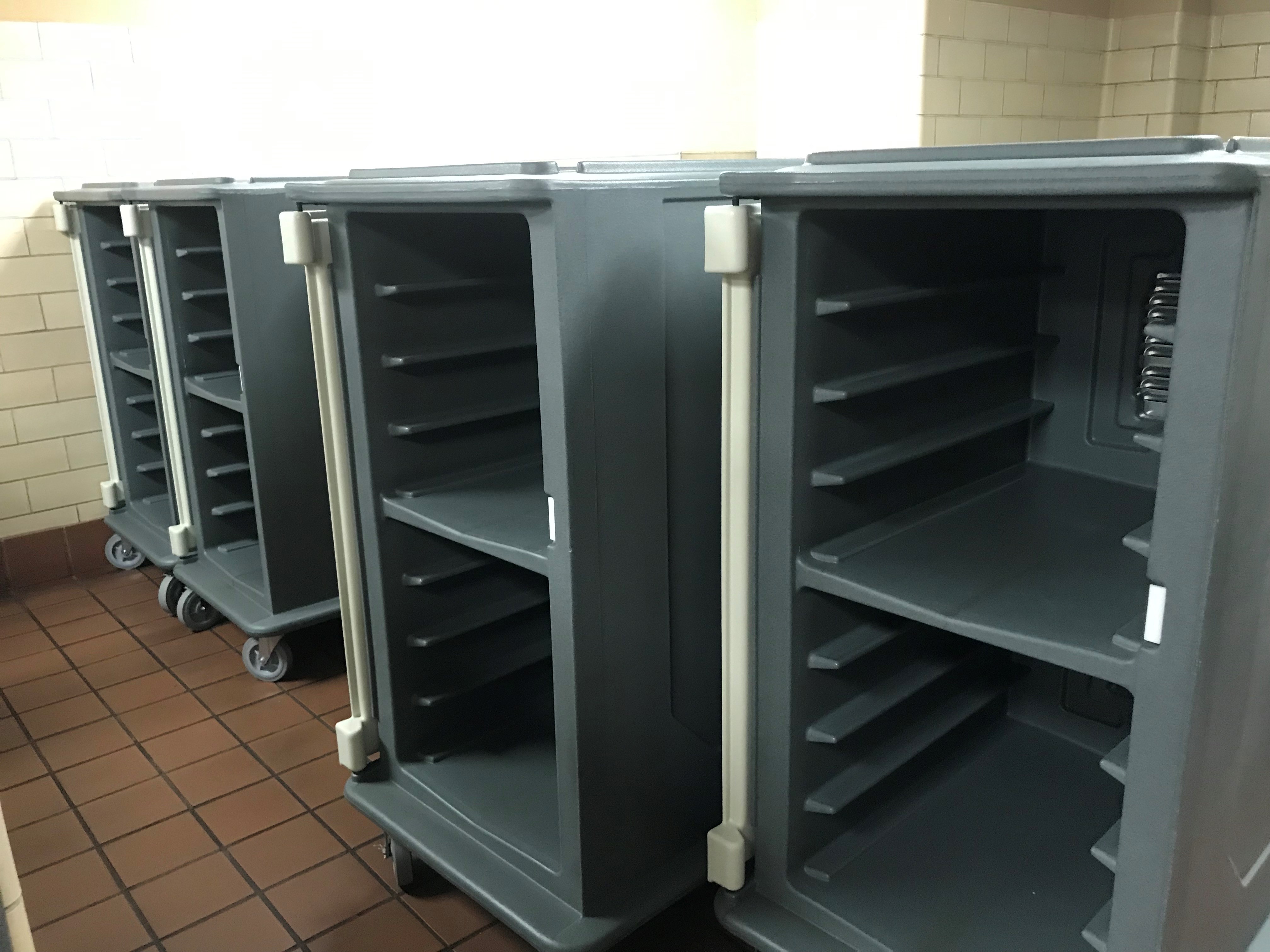 Cambro Meal Delivery Carts Transport Food Quietly, Effortlessly the